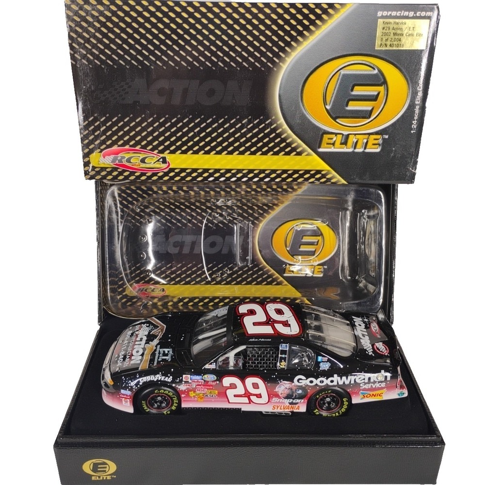 RCCA Elite #29 Kevin Harvick Action ET 2002 Monte Carlo 401019 959/2004‎